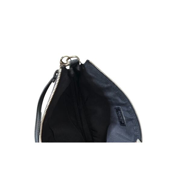 Authentic Jimmy Choo Black Leather Star Studded Small Bag Purse - Picture 10 of 15